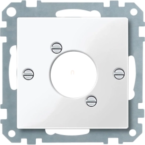   Schneider Merten Fedlap, XLR csatlakozókhoz, System-M, polárfehér 468019