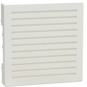   Schneider Merten Fedlap, akusztikus jelzőkészülékekhez, System-M, polárfehér MEG4450-0319