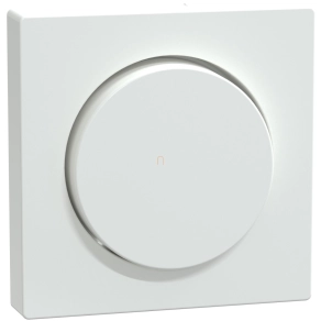  Schneider Merten Fedlap, forgatógombos fényerőszabályzóhoz, System-M, aktívfehér MEG5250-0325