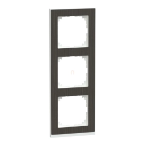   Schneider Electric Merten M-Pure - MEG4030-3674 - hármas keret, tölgy/aktívfehér (fa)