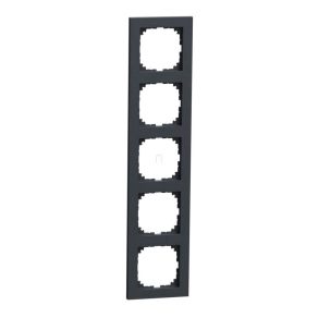   Schneider Electric Merten M-Pure - MEG4050-3614 - ötös keret, antracit