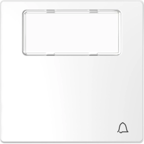 Schneider Electric Merten System Design - MEG3365-6035 - Feliratozható billentyű csengőjellel, lótuszfehér
