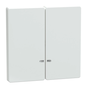 Schneider Electric Merten System Design - MEG3420-6035 - Dupla billentyű, fényjelzős funkciókhoz, lótuszfehér