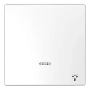 Schneider Electric Merten System Design - MEG3325-6035 - billentyű csengőjellel, fényjelzős funkciókhoz, lótuszfehér
