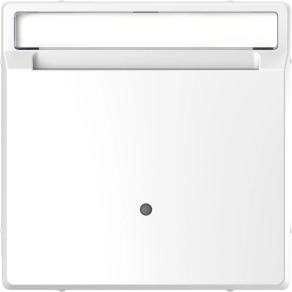 Schneider Electric Merten System Design - MEG3854-6035 - Fedlap hotelkártya kapcsolóhoz, lótuszfehér