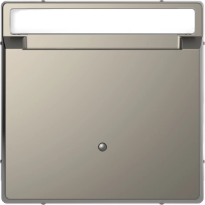 Schneider Electric Merten System Design - MEG3854-6050 - Fedlap hotelkártya kapcsolóhoz, nikkel