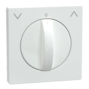 Schneider Electric Merten System Design - MEG3875-6035 - Fedlap forgatógombos redőnynyomóhoz, lótuszfehér