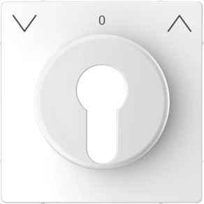 Schneider Electric Merten System Design - MEG3883-6035 - Fedlap kulcsos redőnyvezérlőhöz, lótuszfehér