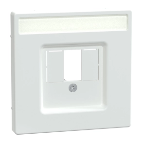 Schneider Electric Merten System Design - MEG4250-6035 - Fedlap, többfunkciós, feliratozható, lótuszfehér