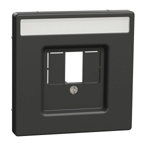 Schneider Electric Merten System Design - MEG4250-6034 - Fedlap, többfunkciós, feliratozható, antracit