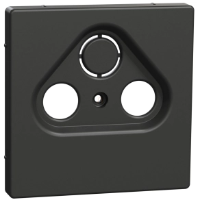   Schneider Electric Merten System Design - MEG4123-6034 - Fedlap, 3 kimenetes antenna csatlakozóhoz, antracit