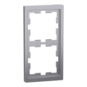 Schneider Electric Merten D-Life - MEG4020-6536 - kettes keret, acél