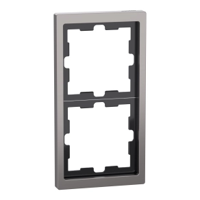 Schneider Electric Merten D-Life - MEG4020-6550 - kettes keret, nikkel