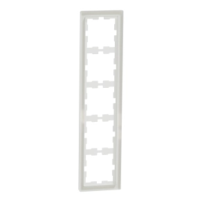 Schneider Electric Merten D-Life - MEG4050-6520 - ötös keret, kristályfehér (üveg)