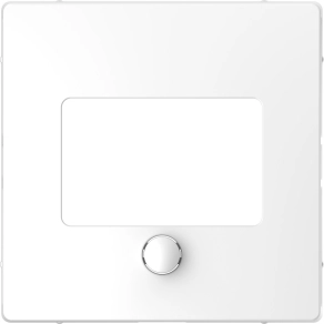 Schneider Electric Merten System Design - MEG5775-6035 - Fedlap érintőképernyős termosztáthoz, lótuszfehér