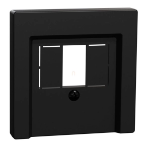   Schneider Electric Merten System-M - MEG4250-0403 - Fedlap, többfunkciós, fekete