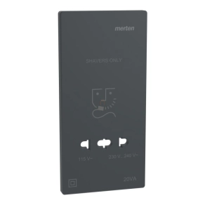   Schneider Electric Merten System Design - MEG2109-3434 - Fedlap borotva aljzathoz, antracit