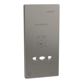 Schneider Electric Merten System Design - MEG2109-3450 - Fedlap borotva aljzathoz, nikkel