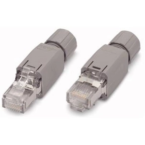   Wago ETHERNET RJ-45 IP20 csatlakozó 10/100 Mbit/s világosszürke (750-975)