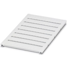   Jelölő kapocs fehér, felirat nélkül 10,5 x 4,6mm  UC-TM 5, Phoenix Contact, 0818108
