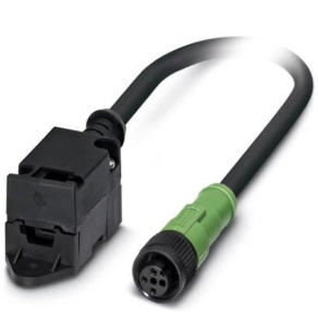   Adatbusz-rendszerkábel - SAC-2P-ASIFK/ 5,0-PUR/M12FS P, Phoenix Contact, 1557316