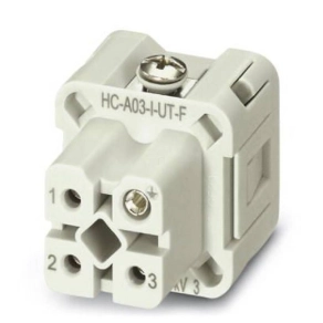 Érintkezőbetét - HC-A03-I-UT-F , Phoenix Contact, 1585223