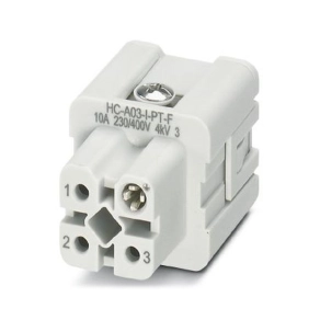 Érintkezőbetét - HC-A03-I-PT-F , Phoenix Contact, 1585265
