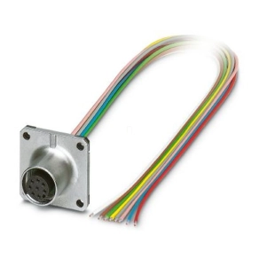   Előlapi dugaszolható készülékcsatlakozó - SACC-SQ-M12FS-8CON-25F/0,5, Phoenix Contact, 1441574