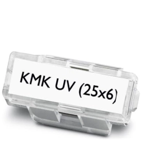   Kábeljelölő-tartó - KMK UV (25X6) , Phoenix Contact, 1014106