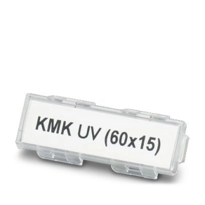   Kábeljelölő-tartó - KMK UV (60X15), Phoenix Contact, 1014108