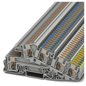   Védővezetős installációs kapocs 0,2-6mm2  PTI 4-PE/L/N, Phoenix Contact,  3214049