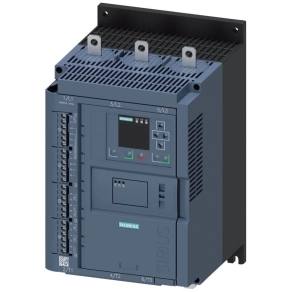   Siemens 3RW5534-6HA04 lágyindító, 55kW/113A, 24VAC/DC, csavaros csatlakozás
