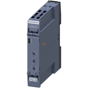   Siemens 3RP2505-2AW30-0AX0 időrelé LED-del, 13 funkciós, 7 időtartomány (0.05s - 100h), 12-240VAC/DC, 1CO, (festett NYÁK), rugós csatlakozás