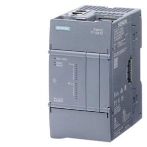  Siemens 6ES7212-1HF50-0XB0 kompakt CPU (G2), 1212FC DC/DC/RLY, 8 DI 24VDC, 6 DO relé, memória: 200 KB program, 500 KB data