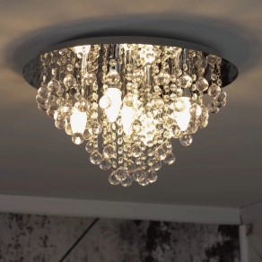 Glamour kristály csillár, 46 cm - London Globo 63040506