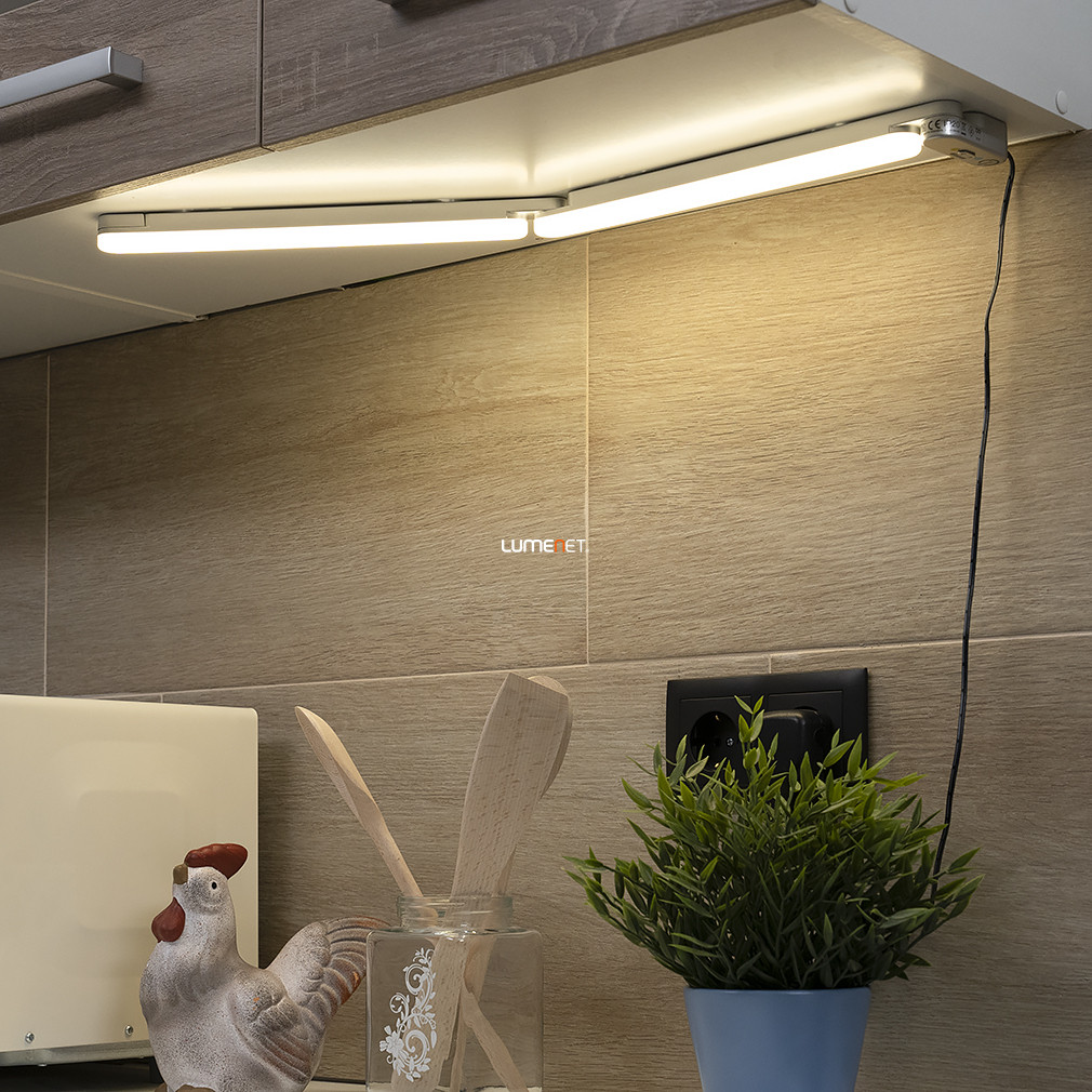 Szabályozható pultvilágító LED lámpa, hideg/melegfehér, 2x3,4 W, 67 cm - Flexlight GAO 2409011010