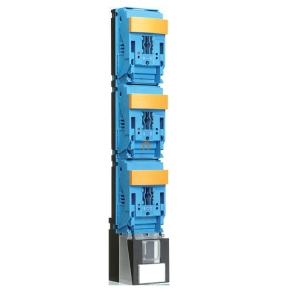  Szakaszoló biztosíték függőleges 2-400A, 185mm sínrendszerre, V csatlakozás Ekdeo 3P EFEN 38665-0780