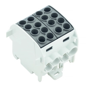   Weidmüller fővezeték sorkapocs 4x 35/4x25mm2 fekete WPD 202 4X35/4X25 BK 1561690000