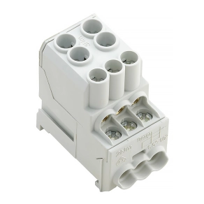   Fővezeték sorkapocs 2X25/6X10mm2 szürke WPD 100, 1561910000 Weidmüller