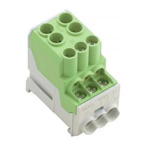   Weidmüller fővezeték sorkapocs 2X25/6X10mm2 zöld WPD 100, 1561930000