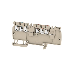   Moduláris sorkapocs 1,5mm2 bézs, PUSH-IN, AAP13 1.5 1988280000 Weidmüller