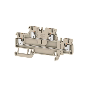   Weidmüller Többemeletes sorkapocs A2T 1.5 (0,14-1,5mm2), 500V/16A, bézs 2469370000