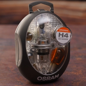   Osram CLKM H4 tartalék izzó csomag praktikus MINIBOX dobozban, OEM minőségű H4 izzókkal,  CLK H4