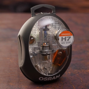   Osram CLKM H7 tartalék izzó csomag praktikus MINIBOX formátum H7 izzókkal, OEM minőség, könnyű beazonosítás, CLK H7