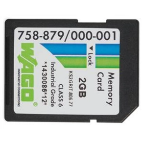   Wago SD memóriakártya, 2 GB, SLC-NAND, -40…+90 °C (758-879/000-001)