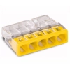 Wago Compact ötös tömör vezeték összekötő 0,5–2,5 mm² (2273-205)
