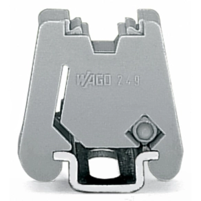   Wago csavar nélküli végrögzítő, 6 mm széles, WMB-jelöléshez (249-101)