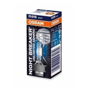  Bontott csomagolású Osram Xenarc Night Breaker Unlimited D2S xenon autóizzó, 1db/doboz