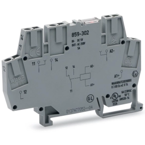Wago relémodul 24 VDC szürke (859-304)