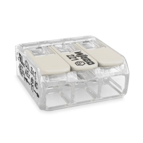   Wago robbanásbiztos hármas sodrott vezeték összekötő max. 4 mm² (221-483)